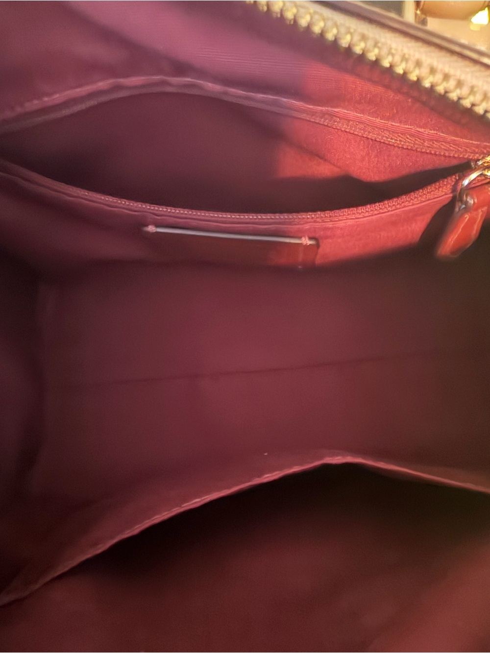Coach Blush Signature Canvas Satchel with Leather Trim - Picture 3 of 5